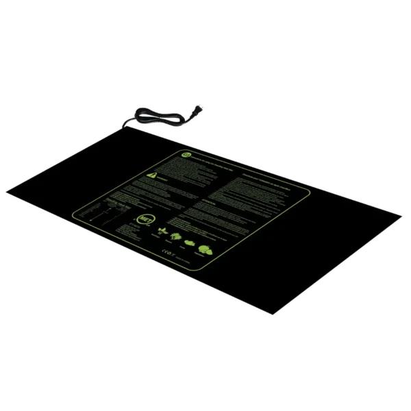 Large greenhouse heating mat 50x120cm - 100Watt