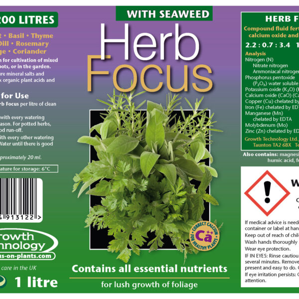 Herb Focus 1L instruksjoner