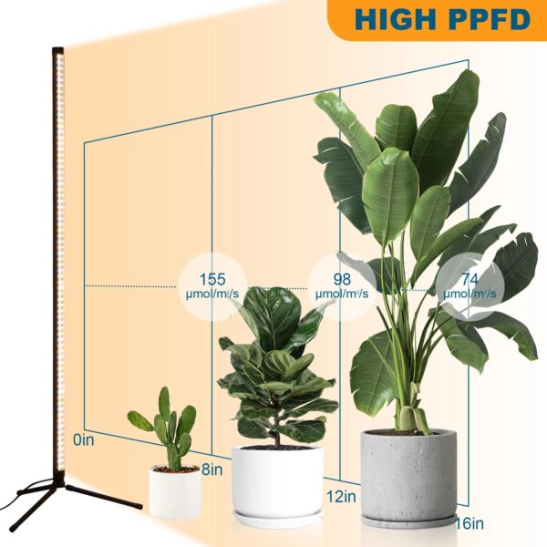 T8 Free Standing LED Grow Light 120cm 4000K 48Watt