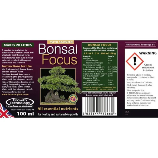 Bonsai Focus 100ml