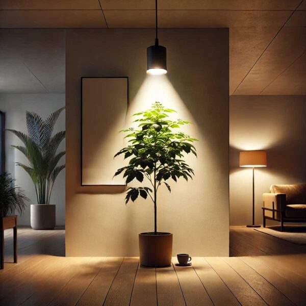 Grow light pendant with cord 24Watt